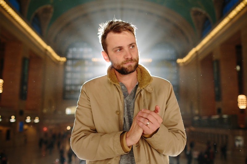 Chris Ozer in Grand Central Station