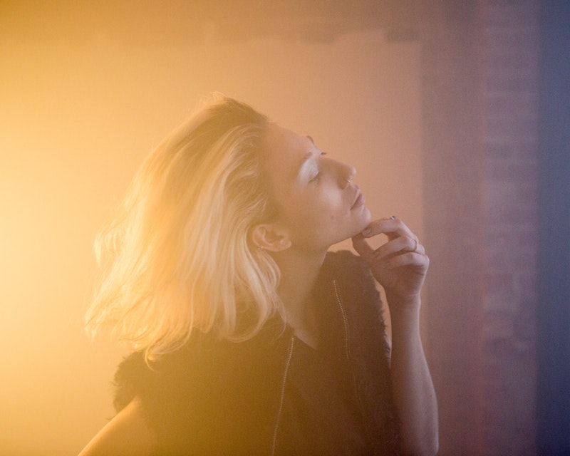 Tei Shi wearing Adrienne Landau vest, Apiece Apart shirt, Marlo Laz ring